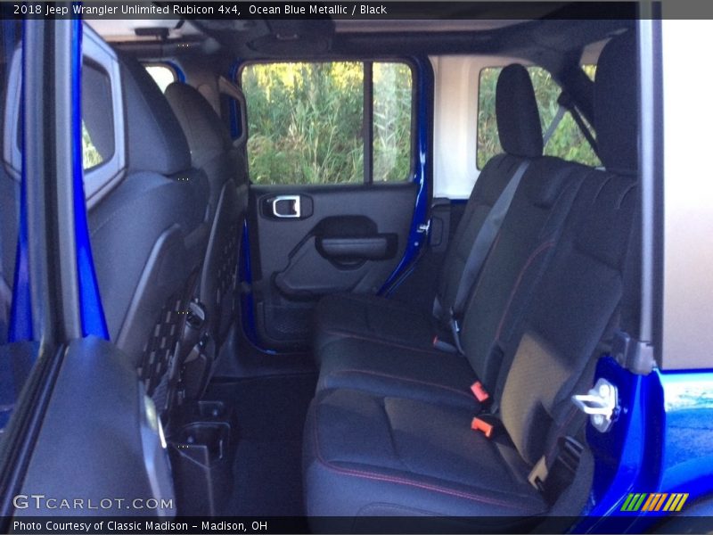 Ocean Blue Metallic / Black 2018 Jeep Wrangler Unlimited Rubicon 4x4