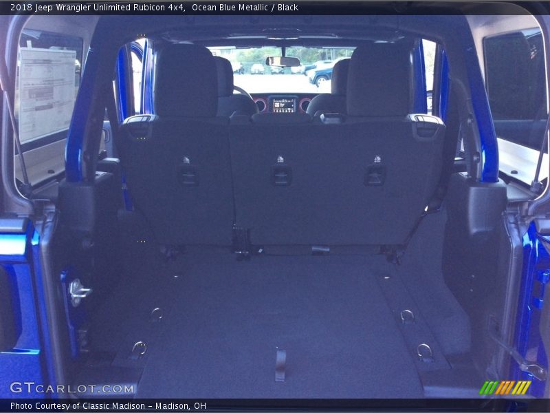 Ocean Blue Metallic / Black 2018 Jeep Wrangler Unlimited Rubicon 4x4