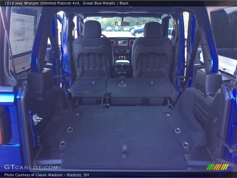 Ocean Blue Metallic / Black 2018 Jeep Wrangler Unlimited Rubicon 4x4