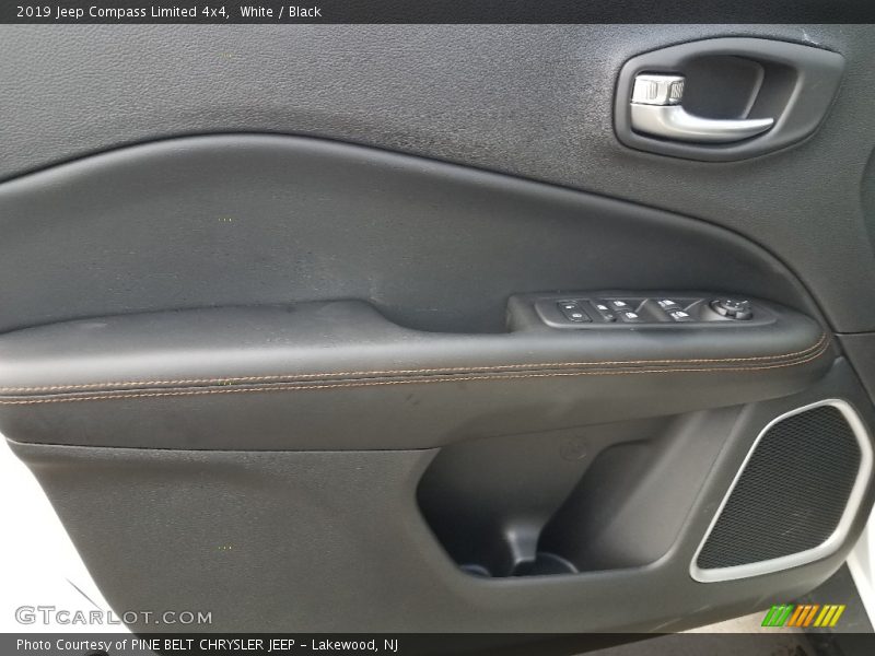 White / Black 2019 Jeep Compass Limited 4x4