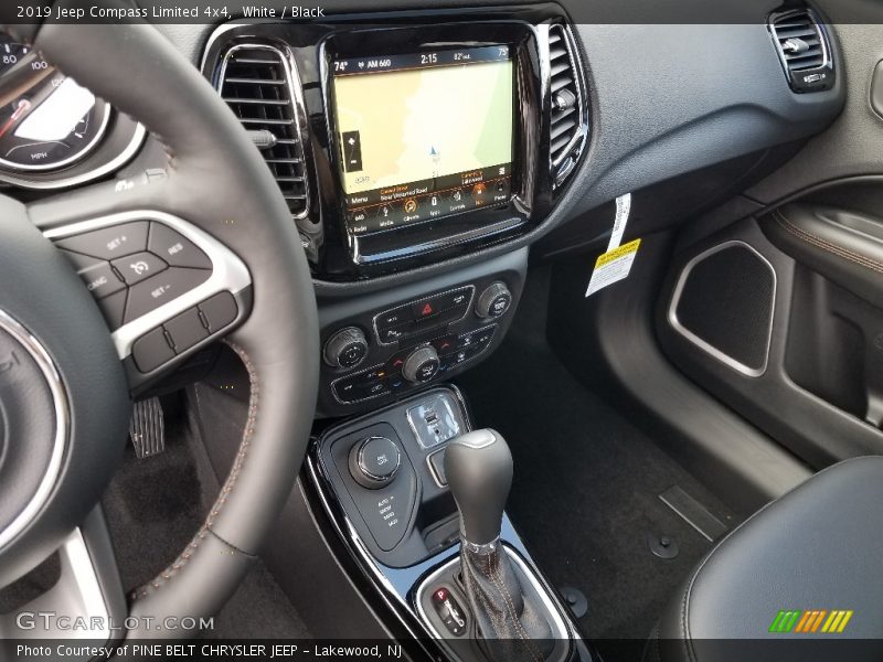 White / Black 2019 Jeep Compass Limited 4x4