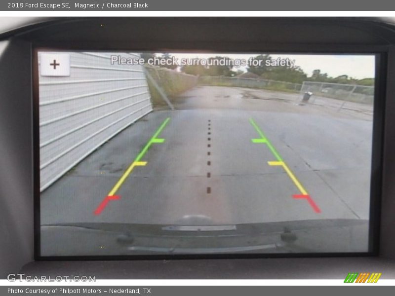 Magnetic / Charcoal Black 2018 Ford Escape SE