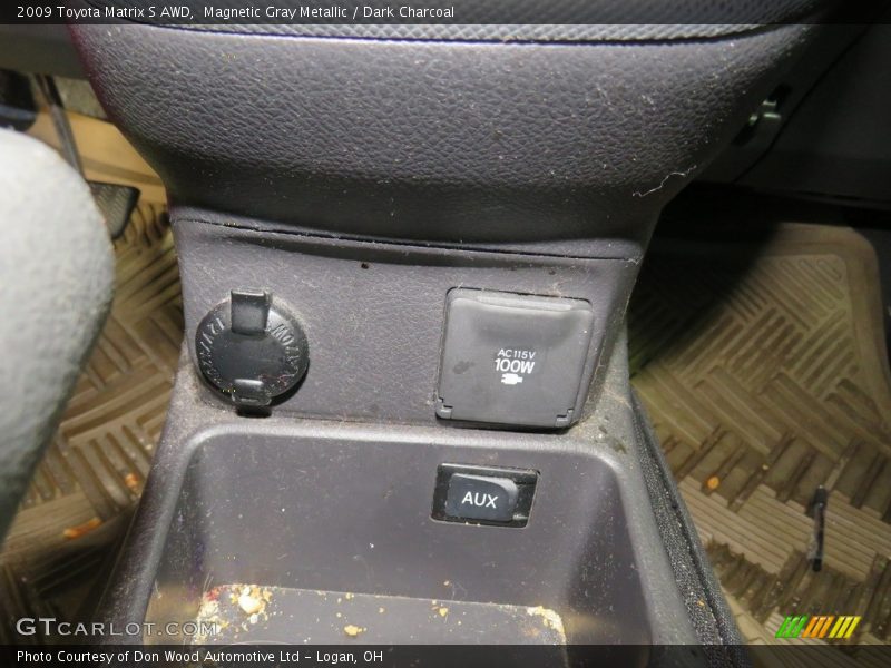 Magnetic Gray Metallic / Dark Charcoal 2009 Toyota Matrix S AWD
