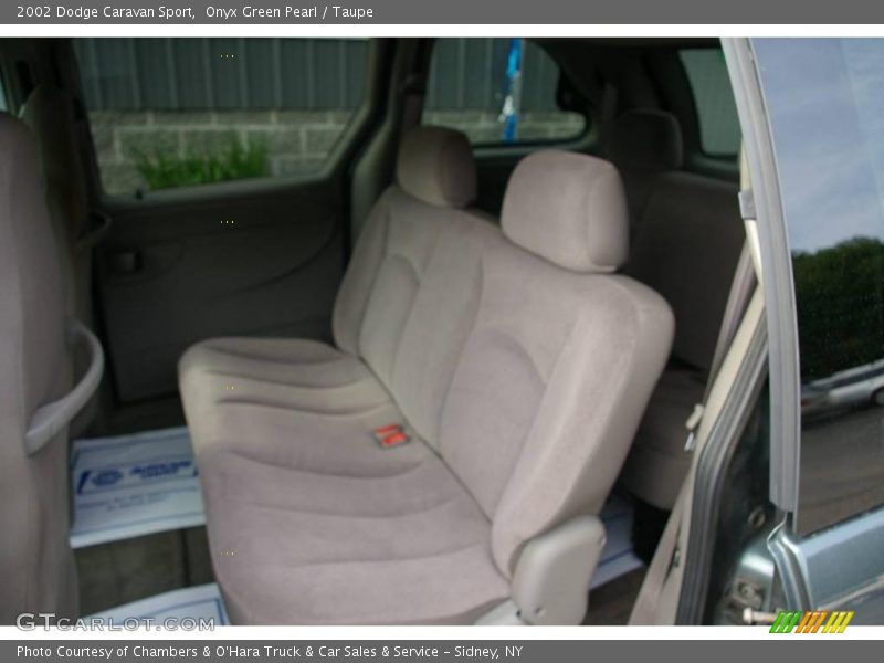 Onyx Green Pearl / Taupe 2002 Dodge Caravan Sport