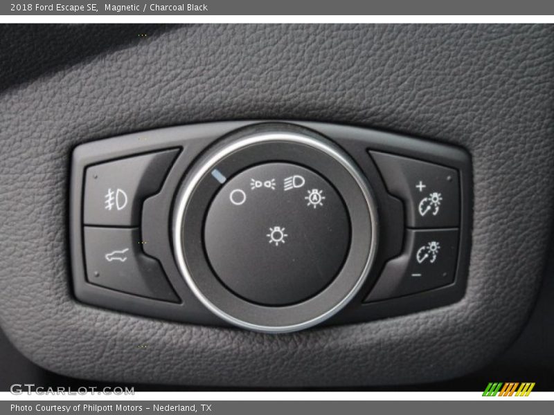 Magnetic / Charcoal Black 2018 Ford Escape SE