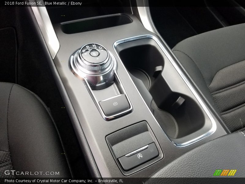 Blue Metallic / Ebony 2018 Ford Fusion SE