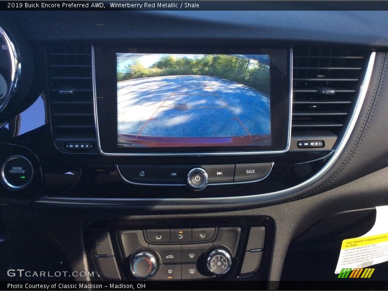 Winterberry Red Metallic / Shale 2019 Buick Encore Preferred AWD