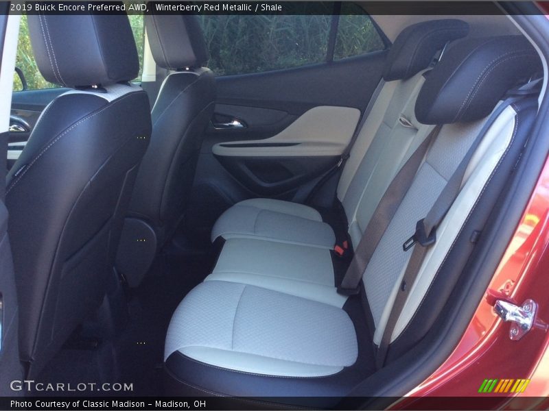 Winterberry Red Metallic / Shale 2019 Buick Encore Preferred AWD