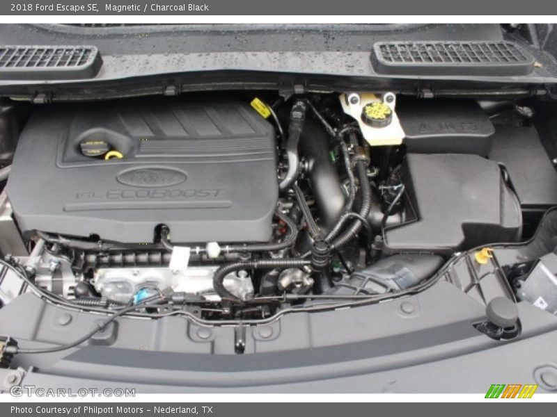 Magnetic / Charcoal Black 2018 Ford Escape SE