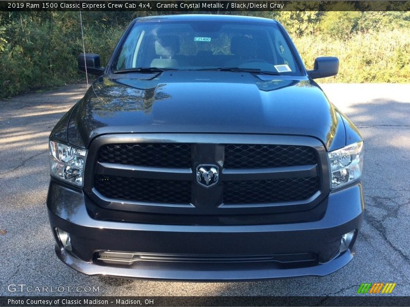 Granite Crystal Metallic / Black/Diesel Gray 2019 Ram 1500 Classic Express Crew Cab 4x4