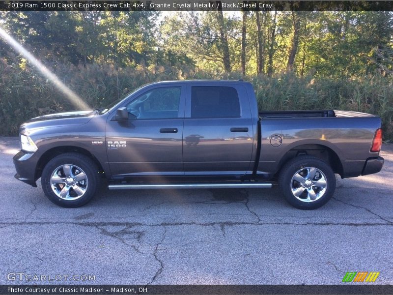 Granite Crystal Metallic / Black/Diesel Gray 2019 Ram 1500 Classic Express Crew Cab 4x4