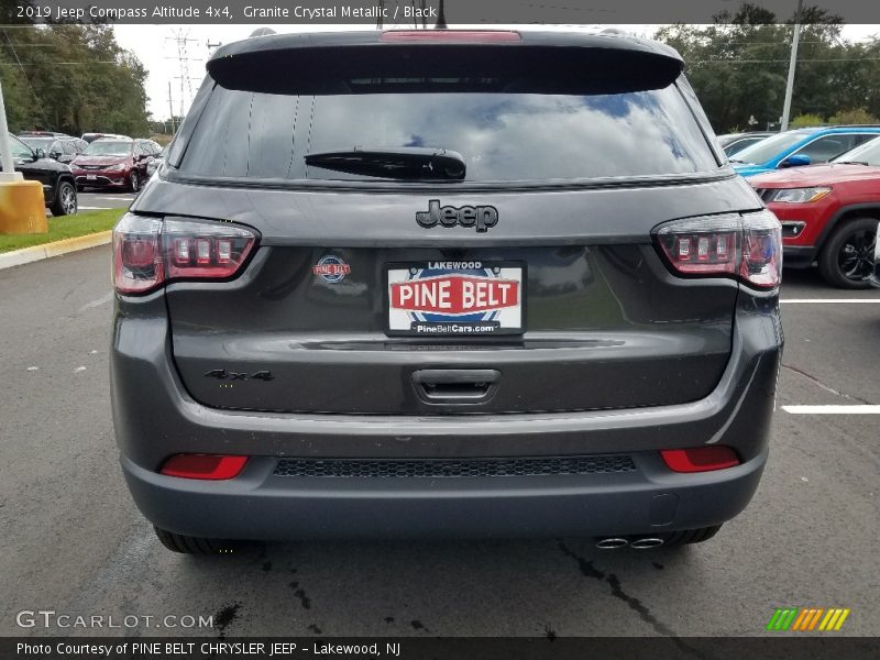Granite Crystal Metallic / Black 2019 Jeep Compass Altitude 4x4
