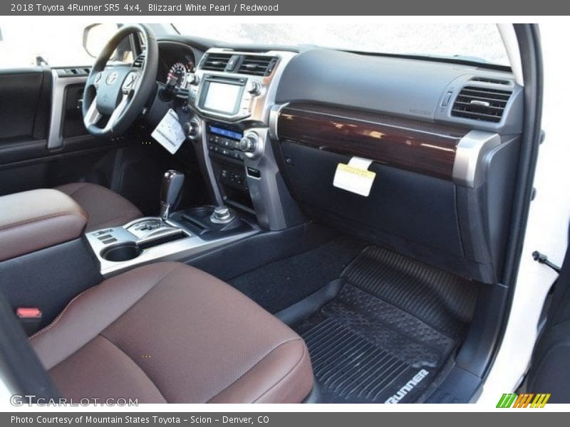 Blizzard White Pearl / Redwood 2018 Toyota 4Runner SR5 4x4