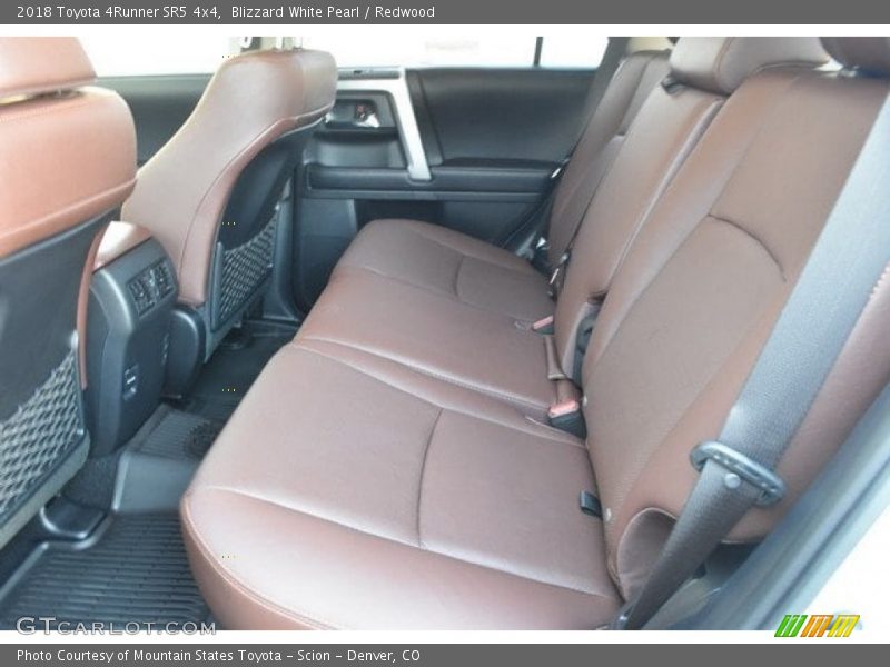 Blizzard White Pearl / Redwood 2018 Toyota 4Runner SR5 4x4