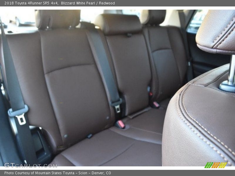 Blizzard White Pearl / Redwood 2018 Toyota 4Runner SR5 4x4