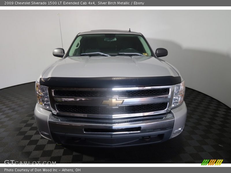 Silver Birch Metallic / Ebony 2009 Chevrolet Silverado 1500 LT Extended Cab 4x4