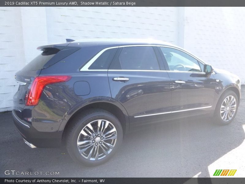 Shadow Metallic / Sahara Beige 2019 Cadillac XT5 Premium Luxury AWD