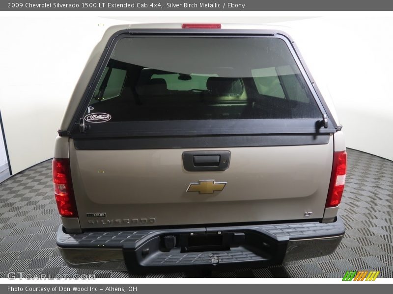 Silver Birch Metallic / Ebony 2009 Chevrolet Silverado 1500 LT Extended Cab 4x4