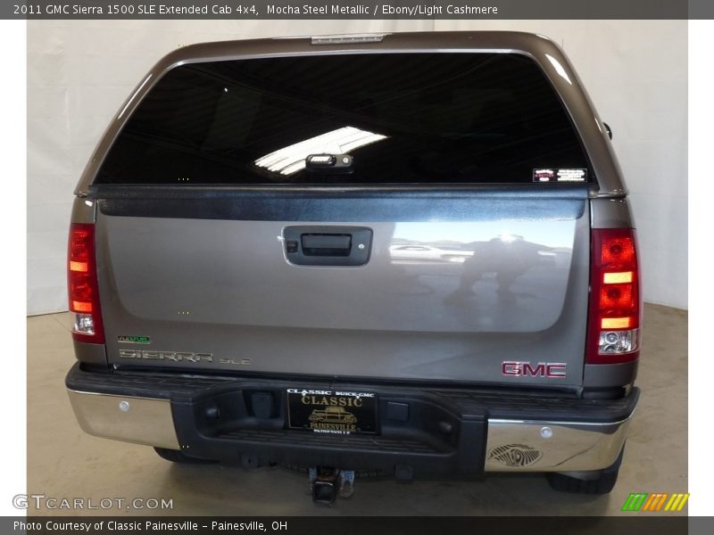 Mocha Steel Metallic / Ebony/Light Cashmere 2011 GMC Sierra 1500 SLE Extended Cab 4x4