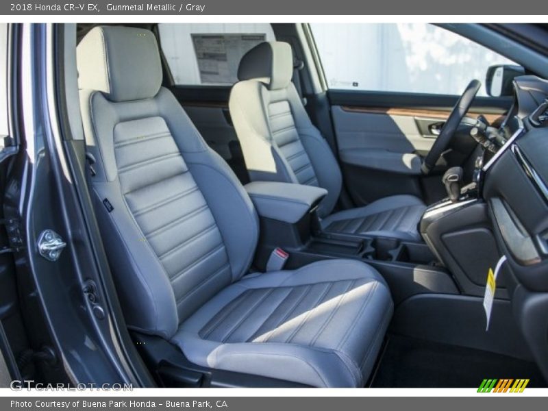 Gunmetal Metallic / Gray 2018 Honda CR-V EX