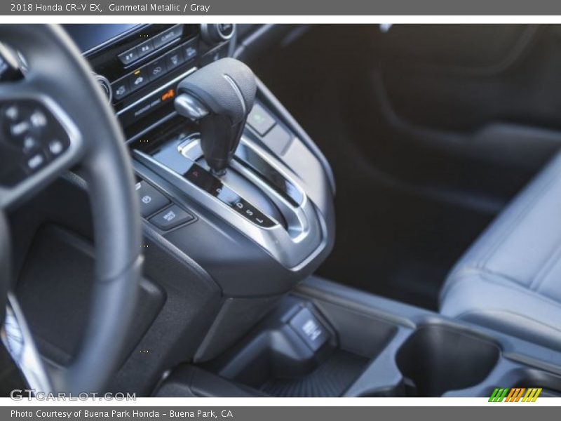 Gunmetal Metallic / Gray 2018 Honda CR-V EX