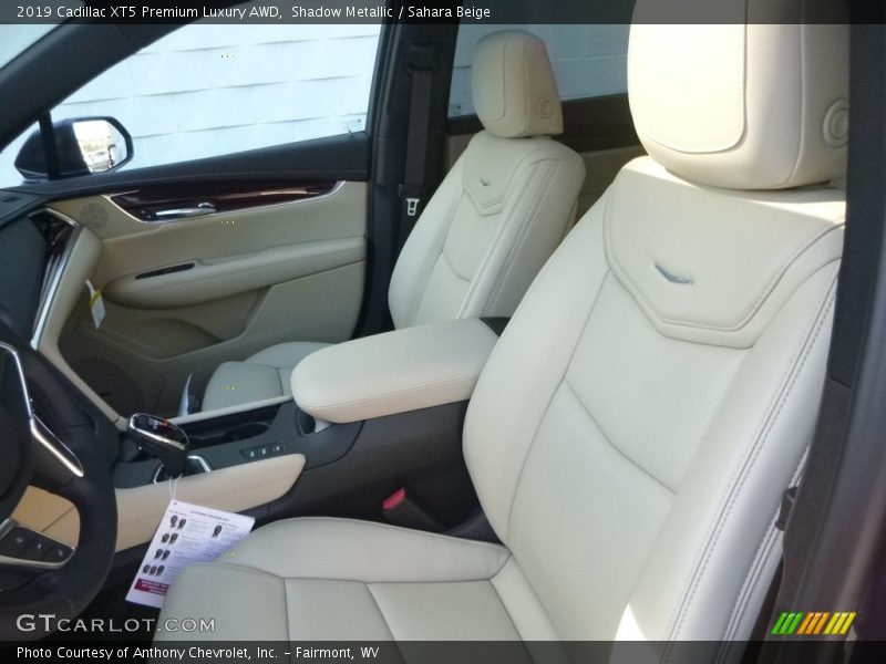 Shadow Metallic / Sahara Beige 2019 Cadillac XT5 Premium Luxury AWD