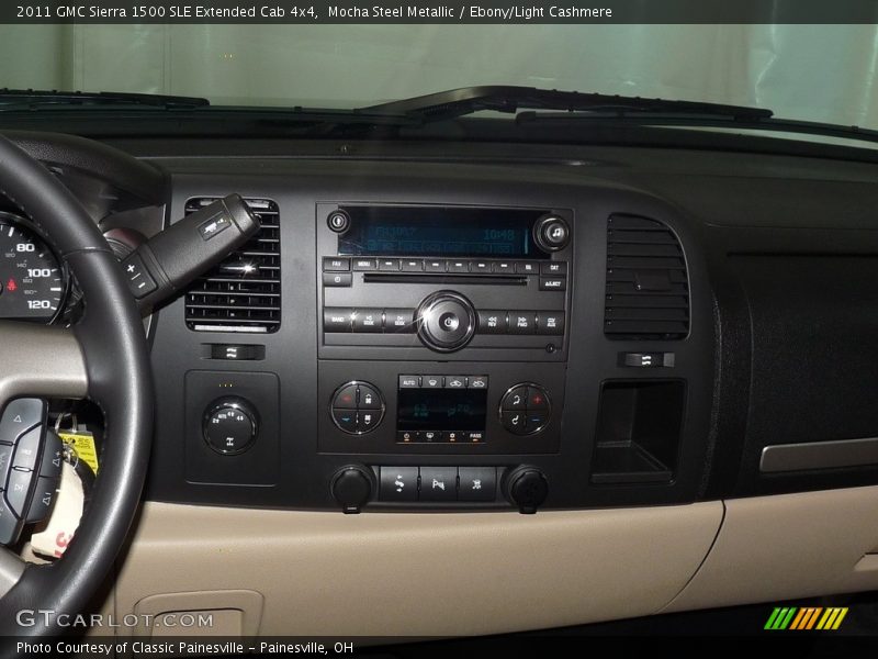 Mocha Steel Metallic / Ebony/Light Cashmere 2011 GMC Sierra 1500 SLE Extended Cab 4x4