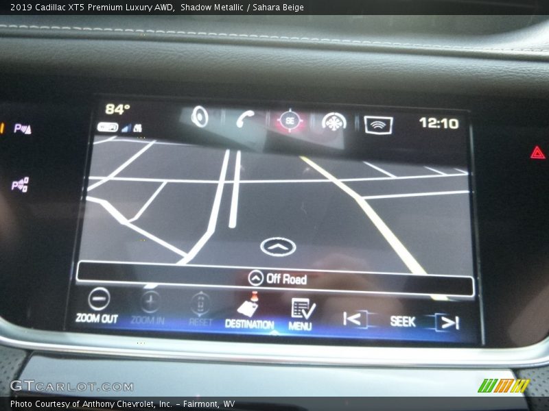 Shadow Metallic / Sahara Beige 2019 Cadillac XT5 Premium Luxury AWD