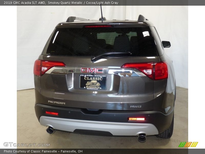 Smokey Quartz Metallic / Cocoa/Light Ash Gray 2019 GMC Acadia SLT AWD