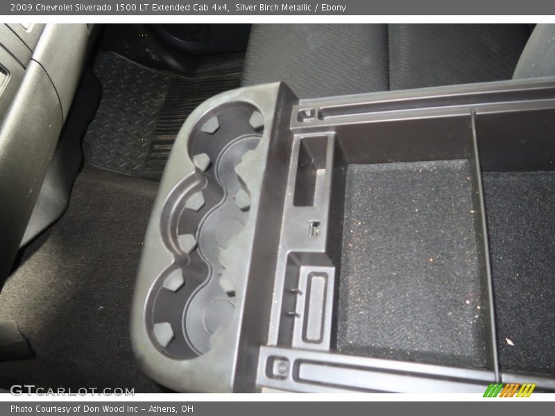 Silver Birch Metallic / Ebony 2009 Chevrolet Silverado 1500 LT Extended Cab 4x4