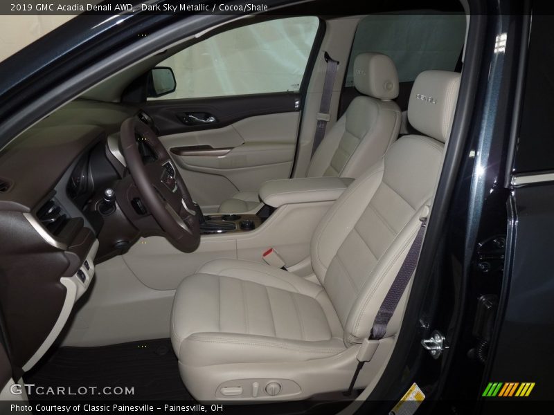 Dark Sky Metallic / Cocoa/Shale 2019 GMC Acadia Denali AWD