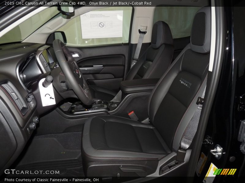 Onyx Black / Jet Black/­Cobalt Red 2019 GMC Canyon All Terrain Crew Cab 4WD