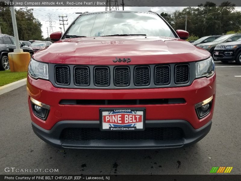 Red-Line Pearl / Black 2019 Jeep Compass Altitude 4x4