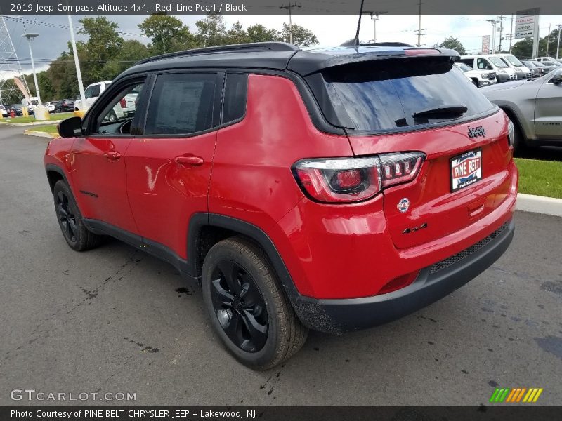 Red-Line Pearl / Black 2019 Jeep Compass Altitude 4x4