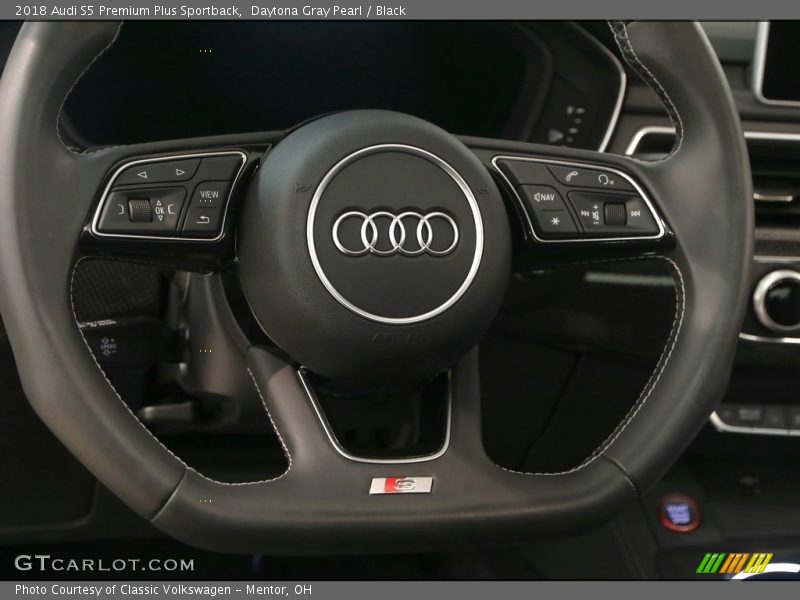  2018 S5 Premium Plus Sportback Steering Wheel