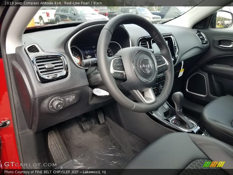 Red-Line Pearl / Black 2019 Jeep Compass Altitude 4x4