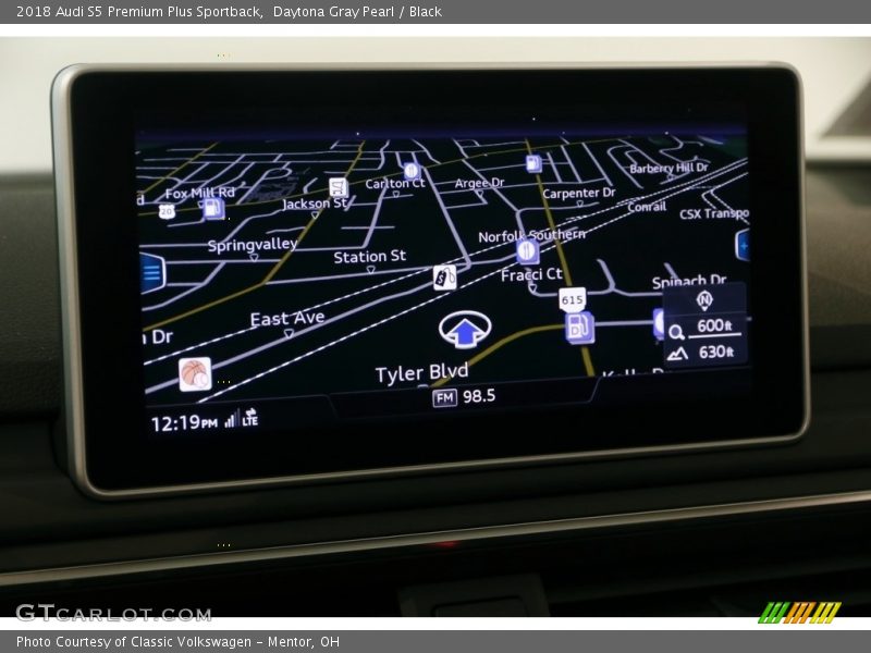 Navigation of 2018 S5 Premium Plus Sportback