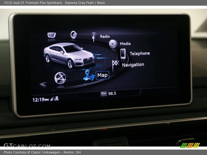 Controls of 2018 S5 Premium Plus Sportback