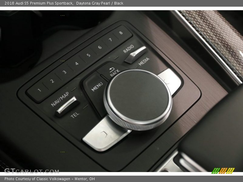 Controls of 2018 S5 Premium Plus Sportback