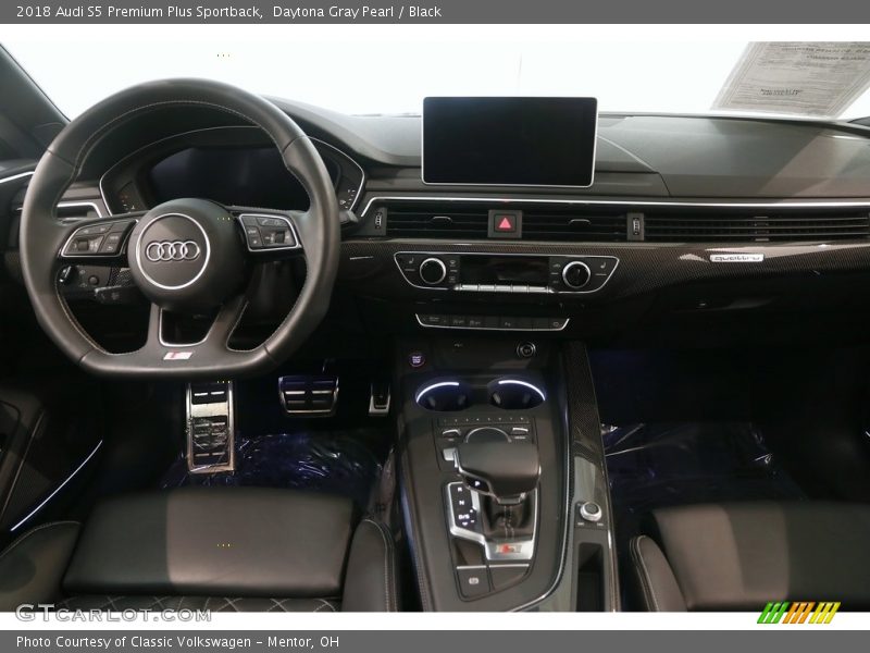 Dashboard of 2018 S5 Premium Plus Sportback