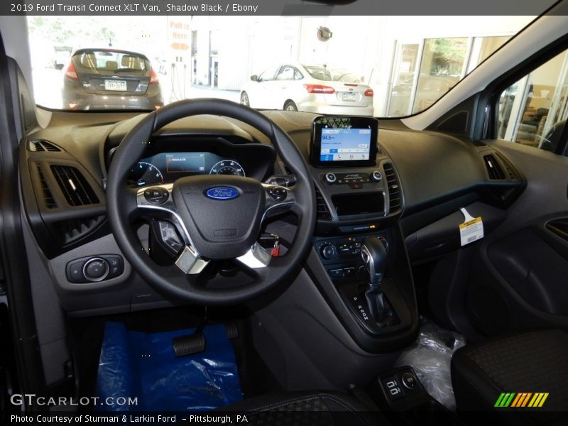 Shadow Black / Ebony 2019 Ford Transit Connect XLT Van