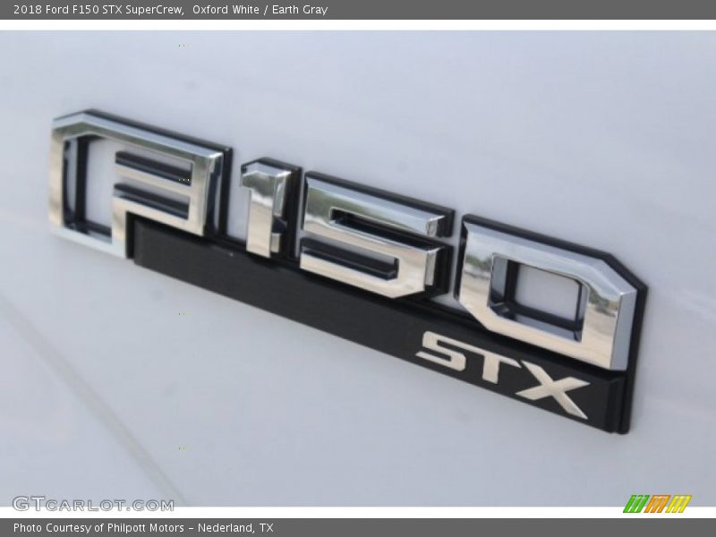 Oxford White / Earth Gray 2018 Ford F150 STX SuperCrew