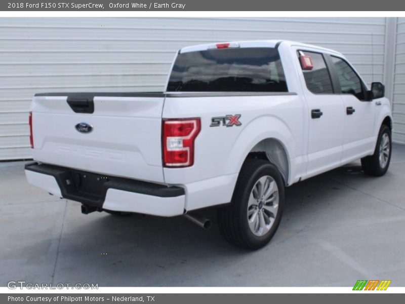 Oxford White / Earth Gray 2018 Ford F150 STX SuperCrew