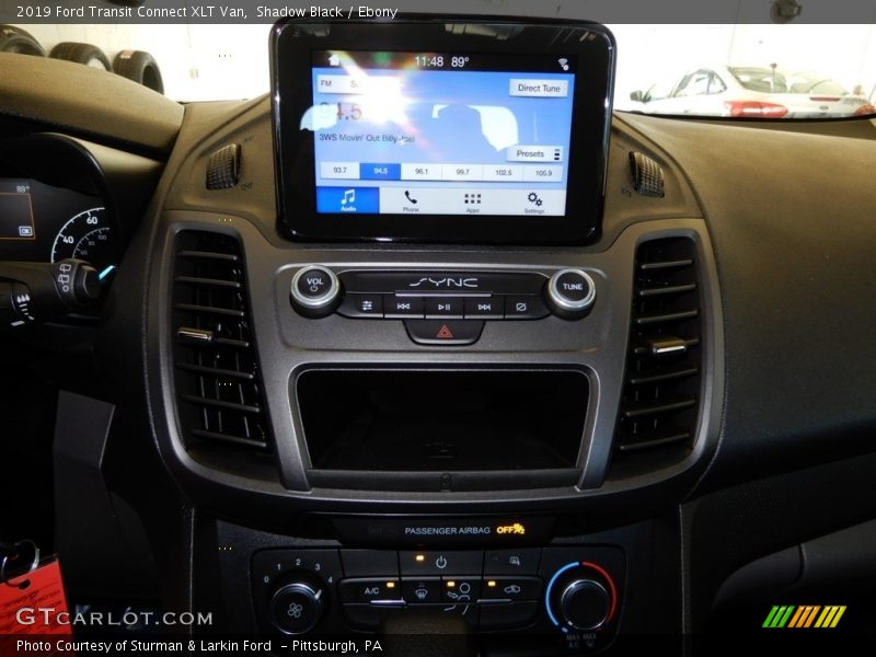 Shadow Black / Ebony 2019 Ford Transit Connect XLT Van