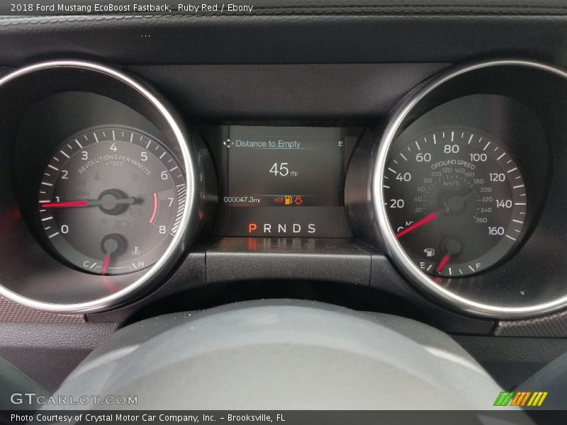  2018 Mustang EcoBoost Fastback EcoBoost Fastback Gauges