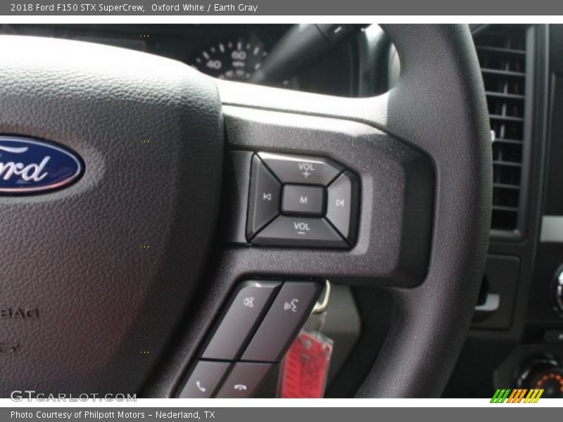 Oxford White / Earth Gray 2018 Ford F150 STX SuperCrew