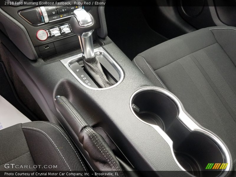  2018 Mustang EcoBoost Fastback 10 Speed SelectShift Automatic Shifter