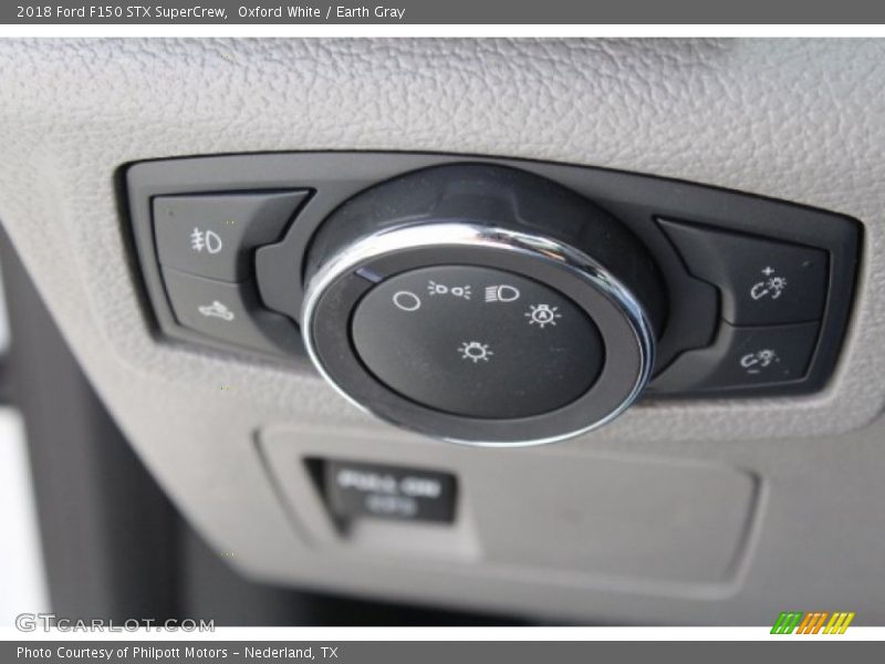 Oxford White / Earth Gray 2018 Ford F150 STX SuperCrew