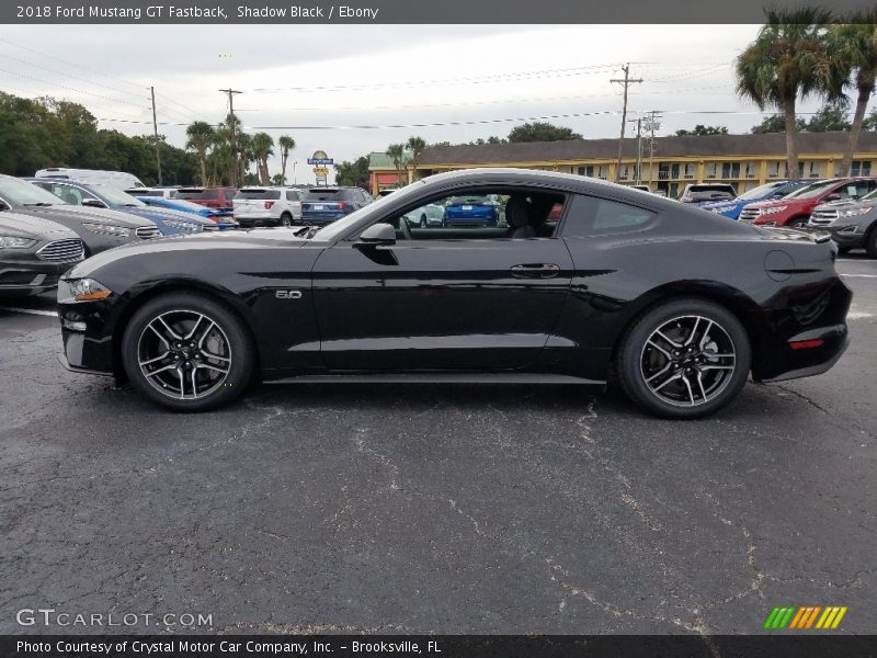  2018 Mustang GT Fastback Shadow Black
