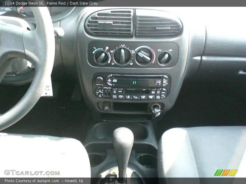 Flame Red / Dark Slate Gray 2004 Dodge Neon SE